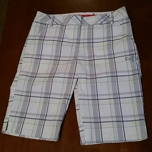 NWOT Puma sport life style bermuda golf shorts